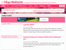 Tablet Screenshot of muktasim.com
